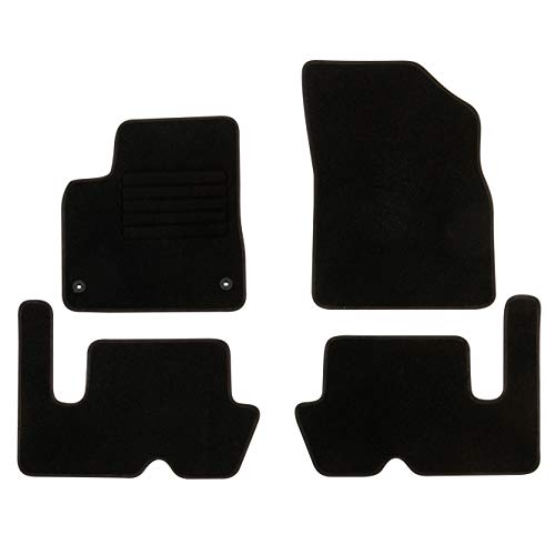 DBS Alfombrillas de Coche - A Medida - Alfombrillas para Coche - 4 uds. - Antideslizante - Moqueta en Negro 900 g/m² - Aspecto Terciopelo - Modelo Star - 1763620 DBS Alfombrillas de Coche - A Medida - Alfombrillas para Coche - 4 uds. - Antideslizante - Moqueta en Negro 900 g/m² - Aspecto Terciopelo - Modelo Star - 1763620