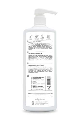 D'Bullón Gel Conductor para uso profesional (ultrasonidos, electroterapia,etc). Alta eficacia. Gel de contacto - 1000 ml D'Bullón Gel Conductor para uso profesional (ultrasonidos, electroterapia,etc). Alta eficacia. Gel de contacto - 1000 ml