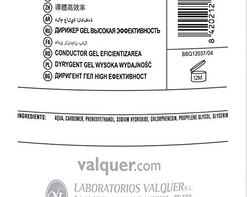D'Bullón Gel Conductor para uso profesional (ultrasonidos, electroterapia,etc). Alta eficacia. Gel de contacto - 1000 ml D'Bullón Gel Conductor para uso profesional (ultrasonidos, electroterapia,etc). Alta eficacia. Gel de contacto - 1000 ml