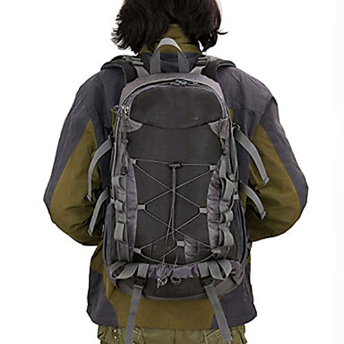 DC Wesley Senderismo Mochila 40 L - Impermeable Transpirable Usable Al Aire Libre Camping/Senderismo Viajar Nylon Naranja Rojo Amarillo (Color : Yellow) DC Wesley Senderismo Mochila 40 L - Impermeable Transpirable Usable Al Aire Libre Camping/Senderismo Viajar Nylon Naranja Rojo Amarillo (Color : Yellow)