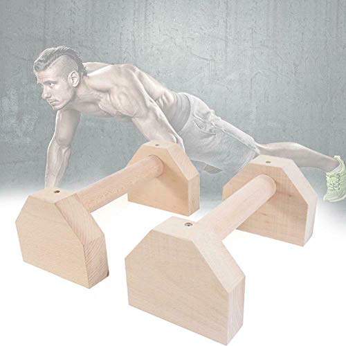 DDD1234 2X Push-up Stand de Madera Street Fitness Stand, Original Mini Soporte de Yoga de Gimnasia paralela (30cm par) DDD1234 2X Push-up Stand de Madera Street Fitness Stand, Original Mini Soporte de Yoga de Gimnasia paralela (30cm par)