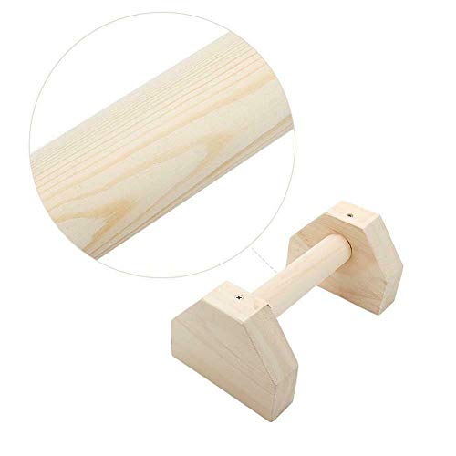 DDD1234 2X Push-up Stand de Madera Street Fitness Stand, Original Mini Soporte de Yoga de Gimnasia paralela (30cm par) DDD1234 2X Push-up Stand de Madera Street Fitness Stand, Original Mini Soporte de Yoga de Gimnasia paralela (30cm par)