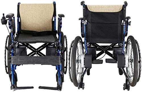 De peso ligero plegable sillas de ruedas eléctrica Powerchair plegable con 12Ah Li-ion, plegable portátil de energía Silla scooter motorizado for discapacitados y ancianos Movilidad ( Color : 12AH ) De peso ligero plegable sillas de ruedas eléctrica Powerchair plegable con 12Ah Li-ion, plegable portátil de energía Silla scooter motorizado for discapacitados y ancianos Movilidad ( Color : 12AH )
