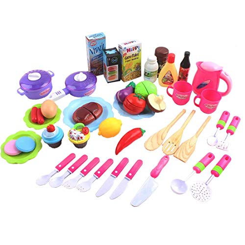 deAO Cocinita "Mi Pequeño Chef" con Características de Sonidos, Panel Táctil y Agua Más de 40 Accesorios Incluidos (Rosa) , color/modelo surtido deAO Cocinita "Mi Pequeño Chef" con Características de Sonidos, Panel Táctil y Agua Más de 40 Accesorios Incluidos (Rosa) , color/modelo surtido