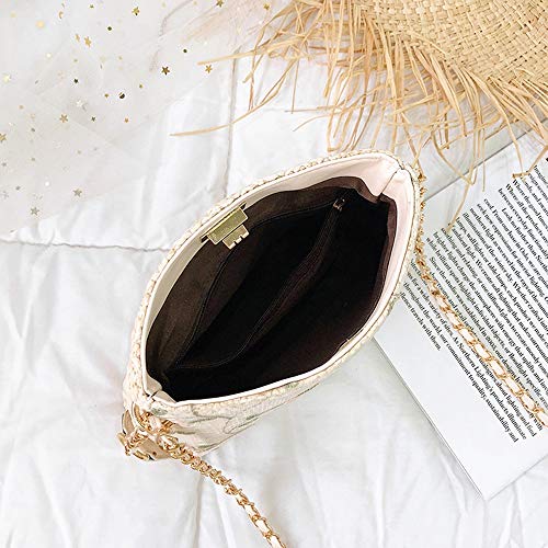 DEAR-JY Bolso Tejido a Mano, Bolsa de Paja de Cuerda de Papel Boho Vintage Bolso Tejido Bolsa de Cubo de Paja de Encaje de Playa de Playa Bolsas cuadradas de arpillera, Gran Capacidad,B DEAR-JY Bolso Tejido a Mano, Bolsa de Paja de Cuerda de Papel Boho Vintage Bolso Tejido Bolsa de Cubo de Paja de Encaje de Playa de Playa Bolsas cuadradas de arpillera, Gran Capacidad,B