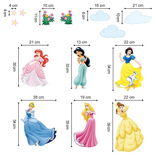 decalmile Princesa Pegatinas de Pared Vinilos Decorativos Habitacion Niña Infantiles Niños Bebés Dormitorios Salón decalmile Princesa Pegatinas de Pared Vinilos Decorativos Habitacion Niña Infantiles Niños Bebés Dormitorios Salón