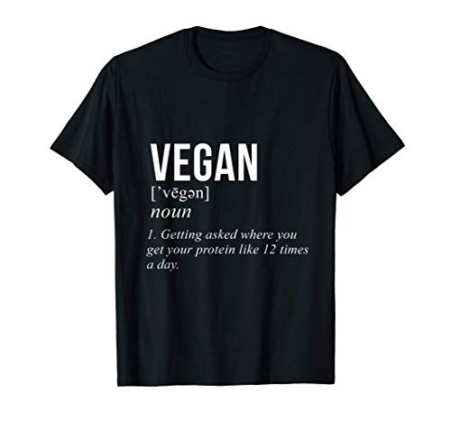 Definición Proteína Vegan Camiseta