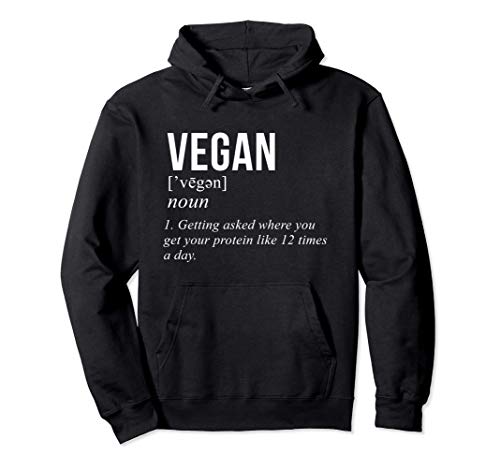 Definición Proteína Vegan Sudadera con Capucha