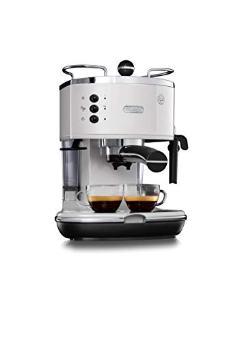 DeLonghi Eco 311 - Cafetera automática, 1100 W, 1.4 L, color plateado DeLonghi Eco 311 - Cafetera automática, 1100 W, 1.4 L, color plateado