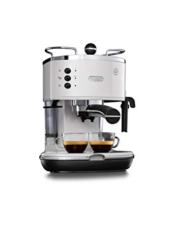 DeLonghi Eco 311 - Cafetera automática, 1100 W, 1.4 L, color plateado