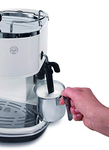 DeLonghi Eco 311 - Cafetera automática, 1100 W, 1.4 L, color plateado DeLonghi Eco 311 - Cafetera automática, 1100 W, 1.4 L, color plateado