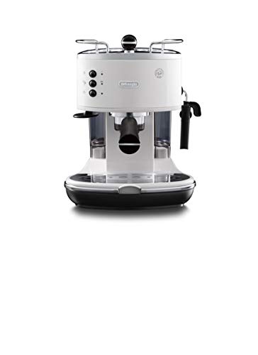 DeLonghi Eco 311 - Cafetera automática, 1100 W, 1.4 L, color plateado