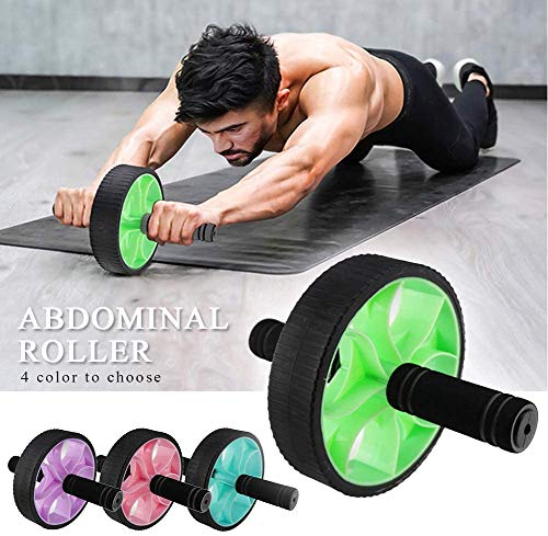 Dengofng - Rodillo para abdominales y ejercitación abdominal para hombres y mujeres, casa, gimnasio., No nulo, azul, Tamaño libre