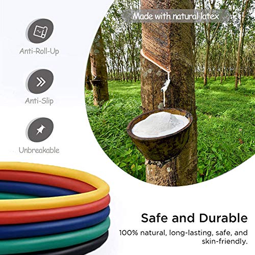 Depmog Juego bandas resistencia fitness 100lbs, 5pcs Tubo Elásticos, 12pcs, Ajustable, Caucho Natural, Para Ejercicio en Casa, Gym, Cintas Profecional Yoga con Bolsa Almacenamiento Depmog Juego bandas resistencia fitness 100lbs, 5pcs Tubo Elásticos, 12pcs, Ajustable, Caucho Natural, Para Ejercicio en Casa, Gym, Cintas Profecional Yoga con Bolsa Almacenamiento