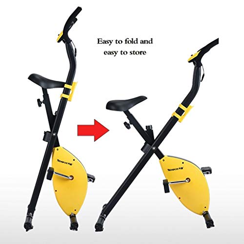 Deportes Bicicleta Estática Mute Bicicleta De Ejercicio Pérdida De Peso De Bicicletas Aparatos De Gimnasia Máquinas De Ejercicios For Bajar De Peso (Color : Yellow)