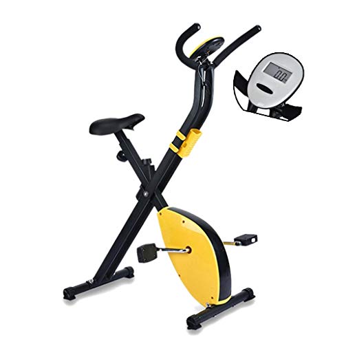 Deportes Bicicleta Estática Mute Bicicleta De Ejercicio Pérdida De Peso De Bicicletas Aparatos De Gimnasia Máquinas De Ejercicios For Bajar De Peso (Color : Yellow)