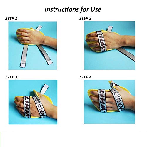 Descanso Férula Separador dedos Soporte mano Derecha Medio Neuropatía Inmovilizador Extensión Trazo Diapasón Ortótica Terapia Rehabilitación para disfunción mano Extremo Tensión anormal (derecha)