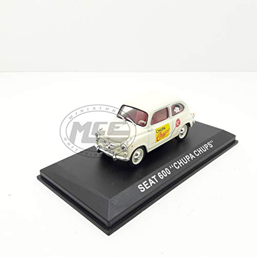 Desconocido 1/43 Furgoneta FURGÓN Seat 600 Chupa-CHUPS