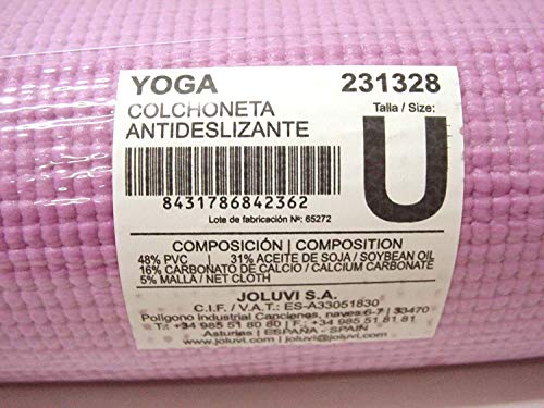 Desconocido JOLUVI COLCHONETA Esterilla Almohadilla Gimnasia Yoga Pilates Aerobic Camping Morado Desconocido JOLUVI COLCHONETA Esterilla Almohadilla Gimnasia Yoga Pilates Aerobic Camping Morado