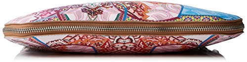 Desigual - Bag Mexican Cards Molina Women, Bolsos bandolera Mujer, Azul (Azul Agua), 2x23x30.5 cm (B x H T) Desigual - Bag Mexican Cards Molina Women, Bolsos bandolera Mujer, Azul (Azul Agua), 2x23x30.5 cm (B x H T)