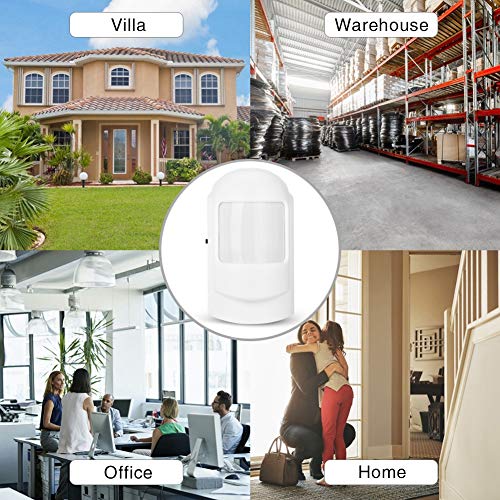 Detector de movimiento inalámbrico, alarma del detector de movimiento del sensor infrarrojo de WiFi del sistema de alarma casera para la seguridad en el hogar Detector de movimiento inalámbrico, alarma del detector de movimiento del sensor infrarrojo de WiFi del sistema de alarma casera para la seguridad en el hogar