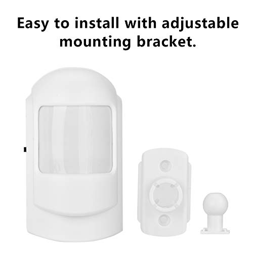 Detector de movimiento inalámbrico, alarma del detector de movimiento del sensor infrarrojo de WiFi del sistema de alarma casera para la seguridad en el hogar Detector de movimiento inalámbrico, alarma del detector de movimiento del sensor infrarrojo de WiFi del sistema de alarma casera para la seguridad en el hogar
