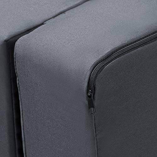 Detex Colchón Plegable con Funda para Invitados Camping de Viaje Auxiliar Lavable y Repelente al Agua 190x70x10cm Antracita Detex Colchón Plegable con Funda para Invitados Camping de Viaje Auxiliar Lavable y Repelente al Agua 190x70x10cm Antracita