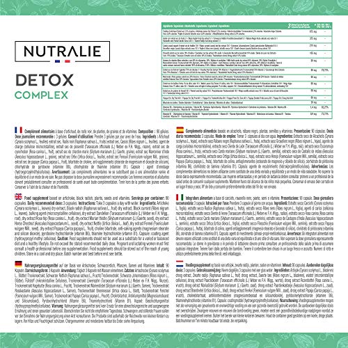 Detox Potente Hígado | Plan Detox Adelgazante y Diurético Vegano | Cleanser para Eliminar Toxinas con Alcachofa, Rábano Negro, Vitaminas y +8 Plantas y Semillas | 90 Cápsulas Veganas Nutralie Detox Potente Hígado | Plan Detox Adelgazante y Diurético Vegano | Cleanser para Eliminar Toxinas con Alcachofa, Rábano Negro, Vitaminas y +8 Plantas y Semillas | 90 Cápsulas Veganas Nutralie