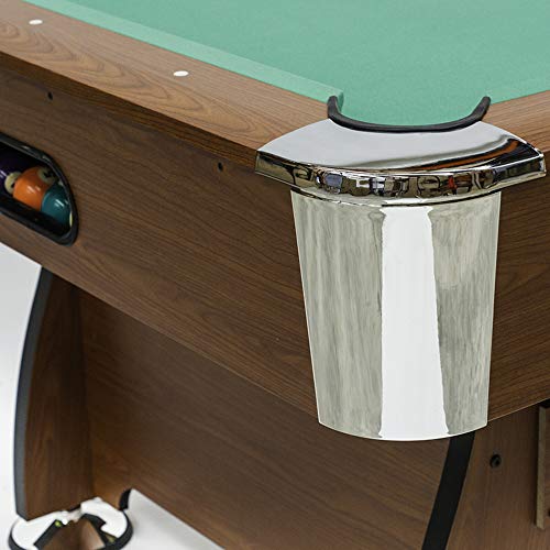 Devessport - Mesa de Billar Semi Profesional Cortés - Fácil Montaje - Incluye niveladores de Patas - Ideal para Jugar con Amigos - Medidas: 211.5 x 120.5 x 78 Cm Devessport - Mesa de Billar Semi Profesional Cortés - Fácil Montaje - Incluye niveladores de Patas - Ideal para Jugar con Amigos - Medidas: 211.5 x 120.5 x 78 Cm