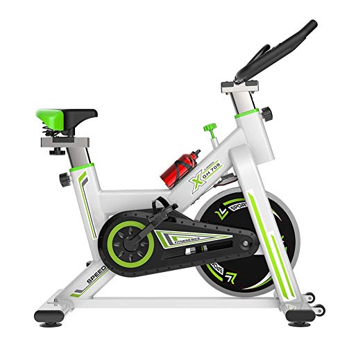 DFMD Bicicleta de Ejercicio Profesional para Interiores - Transmisión de Correa Ultra silenciosa Inicio Pérdida de Peso Abdominal Bicicleta Deportiva Abdominal con dial Digital electrónico