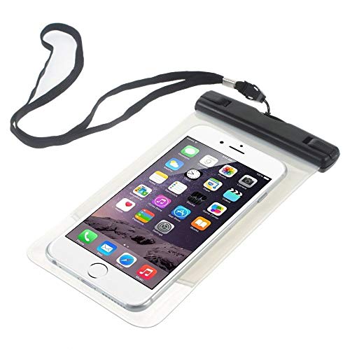 DFV mobile - Armband Universal Protective Beach Case 10M Underwater Waterproof Bag for DOOGEE Valencia 2 Y100 Pro - White