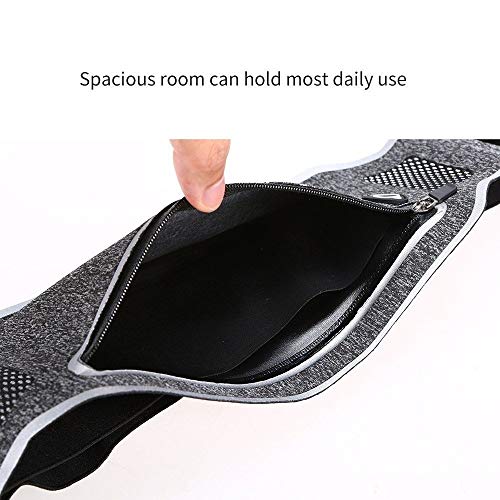 DFV mobile - Cycling Case Running Waist Pack Waterproof Fanny Pack Pouch Belt Bag for Motorcycle Bike and Other Sports for Blackberry Z10 4G NA (Rim Laguna) - Grey DFV mobile - Cycling Case Running Waist Pack Waterproof Fanny Pack Pouch Belt Bag for Motorcycle Bike and Other Sports for Blackberry Z10 4G NA (Rim Laguna) - Grey