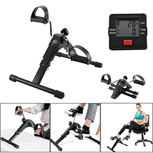 DHOUTDOORS Bicicleta Estática de Fitness Estática Cardio Ergómetro Bicicleta Estática Máquina de Fitness Ideal para Quemar Grasa y Mejorar la Forma Física