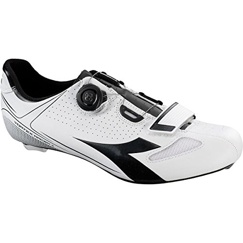 Diadora D170218 - Zapatillas para Ciclismo de Sintético Unisex Adultos, Color Blanco, Talla 42 EU Diadora D170218 - Zapatillas para Ciclismo de Sintético Unisex Adultos, Color Blanco, Talla 42 EU