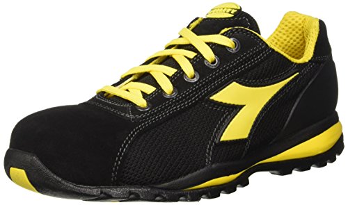 Diadora - Glove Ii Text S1p Hro, zapatos de trabajo Unisex adulto, Negro (Nero), 44 EU