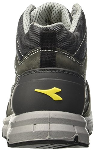 Diadora - Run High S3, zapatos de trabajo Unisex adulto, Gris (Grigio Castello), 43 EU