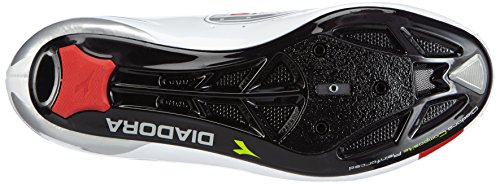 Diadora TRIVEX - Calzado de ciclismo unisex, color Multicolor (silber/weiß/rot 2746), talla 45 Diadora TRIVEX - Calzado de ciclismo unisex, color Multicolor (silber/weiß/rot 2746), talla 45