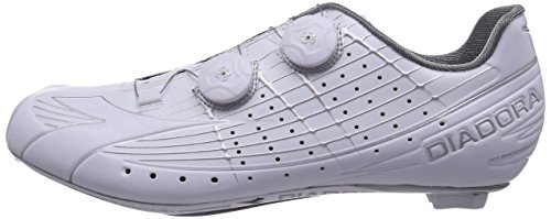 Diadora Vortex-Pro - Zapatillas de Ciclismo de Material sintético para Mujer, Color Blanco, Talla 40
