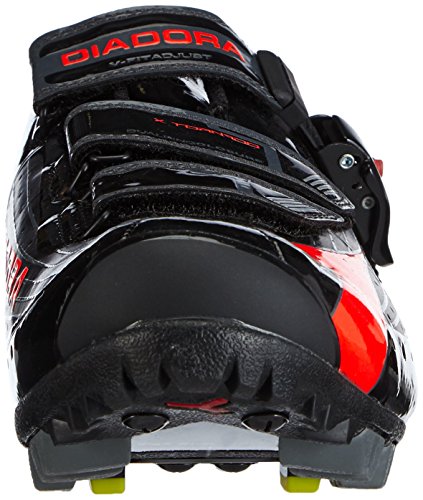 Diadora X Tornado, Zapatillas de Ciclismo de Carretera Unisex, Negro-Schwarz (Schwarz/Orange 4115), 41 EU Diadora X Tornado, Zapatillas de Ciclismo de Carretera Unisex, Negro-Schwarz (Schwarz/Orange 4115), 41 EU