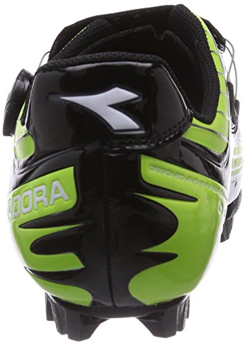 Diadora X VORTEX- COMP - Zapatillas de ciclismo de material sintético para mujer, Multicolore (Mehrfarbig (grün/schwarz 2174)), 40 Diadora X VORTEX- COMP - Zapatillas de ciclismo de material sintético para mujer, Multicolore (Mehrfarbig (grün/schwarz 2174)), 40