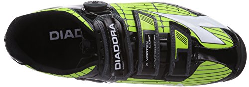 Diadora X VORTEX- COMP - Zapatillas de ciclismo de material sintético para mujer, Multicolore (Mehrfarbig (grün/schwarz 2174)), 40 Diadora X VORTEX- COMP - Zapatillas de ciclismo de material sintético para mujer, Multicolore (Mehrfarbig (grün/schwarz 2174)), 40