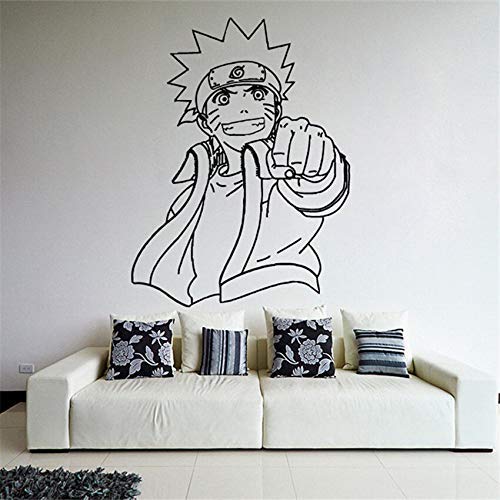 Dibujos Animados Decoración Del Hogar Pared Vinilo Pegatina Anime Manga Naruto Uzumaki Shippuden Guardería Niños Habitación Pared Pegatina 58 * 44 Cm Dibujos Animados Decoración Del Hogar Pared Vinilo Pegatina Anime Manga Naruto Uzumaki Shippuden Guardería Niños Habitación Pared Pegatina 58 * 44 Cm