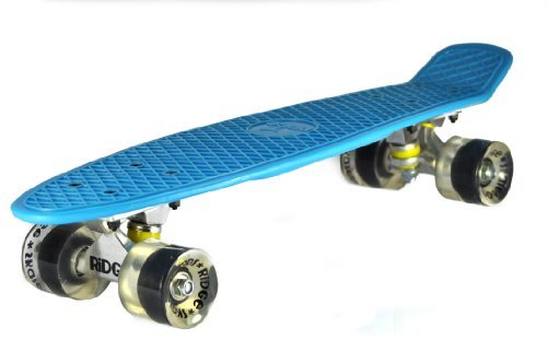Dickies Ridge Big Brother Cruiser - Skateboard, Color Azul/púrpura, 69 cm