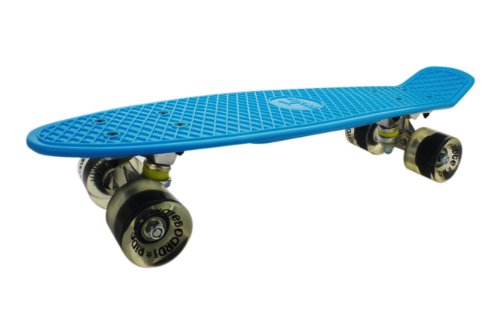 Dickies Ridge Big Brother Cruiser - Skateboard, Color Azul/púrpura, 69 cm