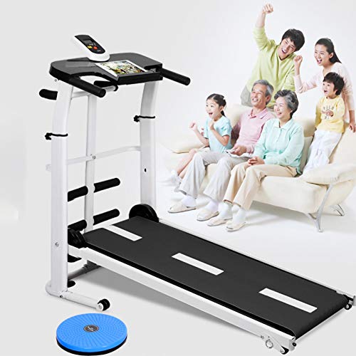 DIDIAN 3 En 1 Cintas De Correr,Plegable Mecánica Máquina para Caminar,Ajustes De Inclinación Ejercicio Correr Cinta,Interior Aptitud-Blanco. 43x18x41inch DIDIAN 3 En 1 Cintas De Correr,Plegable Mecánica Máquina para Caminar,Ajustes De Inclinación Ejercicio Correr Cinta,Interior Aptitud-Blanco. 43x18x41inch