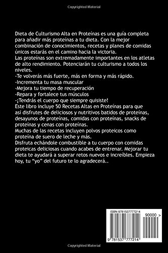 DIETA DE CULTURISMO ALTA En PROTEINAS: LOGRA TU MEJOR CUERPO CULTURISTA CON DELICIOSOS ALIMENTOS ALTOS En PROTEINAS