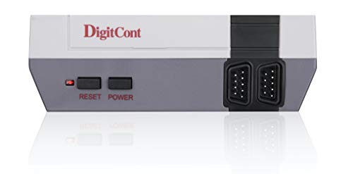 DigitCont Plug & Play Classic ini 2ND Gen Consola incorporada, con 621 Juegos Retro clásicos para 2 Jugadores, Modo Consola de TV, Salida de Memoria de la Infancia