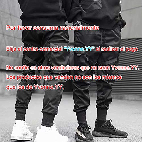 diirm Pantalones Cargo para Hombre Cintas Harem Joggers Pantalones de Hip Hop Harajuku Pantalones Deportivos diirm Pantalones Cargo para Hombre Cintas Harem Joggers Pantalones de Hip Hop Harajuku Pantalones Deportivos