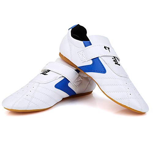 Dilwe Zapatillas de Taekwondo Zapatos de Boxeo de 20 Tallas Equipo de Protección para Pies de Gimnasio para Kung Fu y Taichi(33)