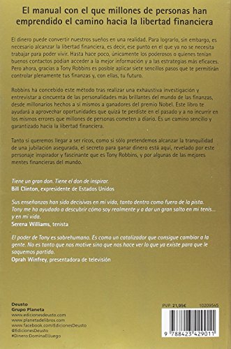 Dinero: domina el juego: Cómo alcanzar la libertad financiera en 7 pasos (Sin colección) Dinero: domina el juego: Cómo alcanzar la libertad financiera en 7 pasos (Sin colección)
